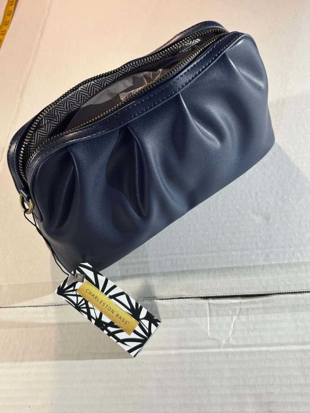 Charleston Bag Navy Blue New with Tag